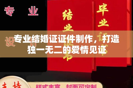 建德专业结婚证证件制作，打造独一无二的爱情见证