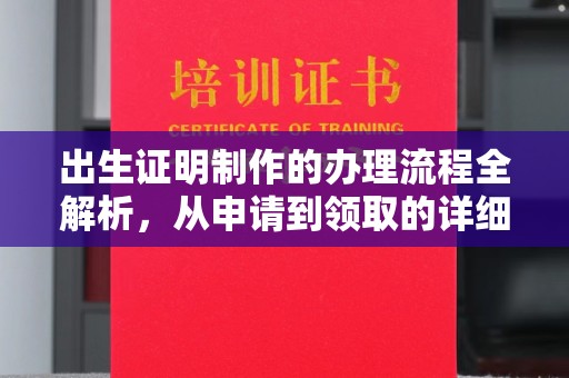 建德出生证明制作的办理流程全解析，从申请到领取的详细指南